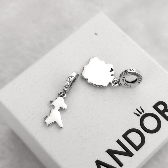 PANDORA Disney The Lion King Timon & Pumbaa Splittable Dangle Charm w/box - Picture 4 of 5